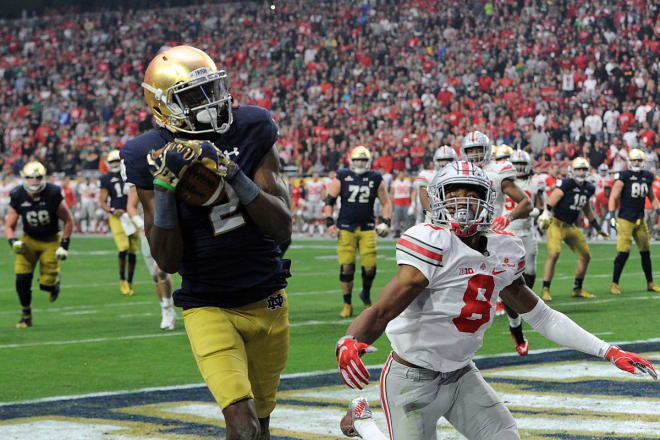 Notre Dame lost its most recent Big Six appearance, 44-28 to Ohio State in the 2016 Fiesta Bowl, and has not won such a game since 1993.