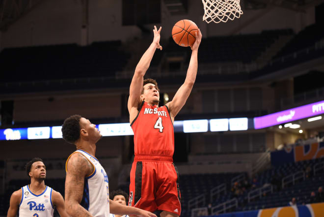 NC State Wolfpack basketball forward Jericole Hellems