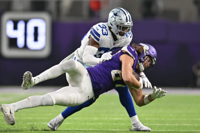 Former LSU linebacker Damone Clark got a late start to his rookie season with the Dallas Cowboys after undergoing spinal fusion neck surgery in March