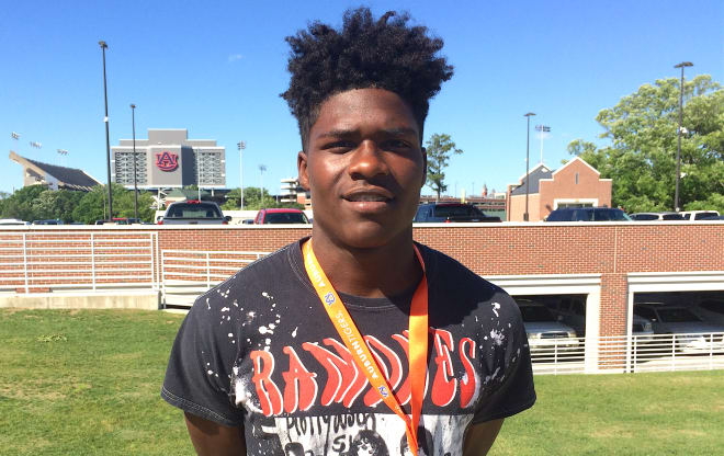 Safety Joseph Foucha visited Auburn for the first time on Saturday and already plans to return.