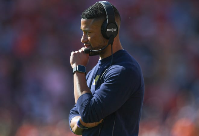 A momentous offseason awaits Notre Dame head football coach Marcus Freeman.