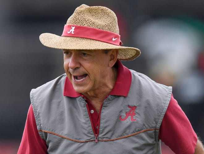 Alabama head coach Nick Saban. Photo | Imagn