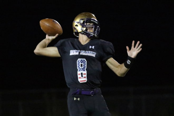 Helbig set a new state record when he threw for 607 yards against Mountain View in September.