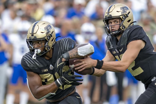 Purdue is 6-3 under Brohm when it rushes for more than 200 yards.