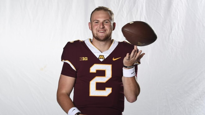 There will be a Big Ten football season, and Minnesota redshirt junior quarterback Tanner Morgan is fired up. 