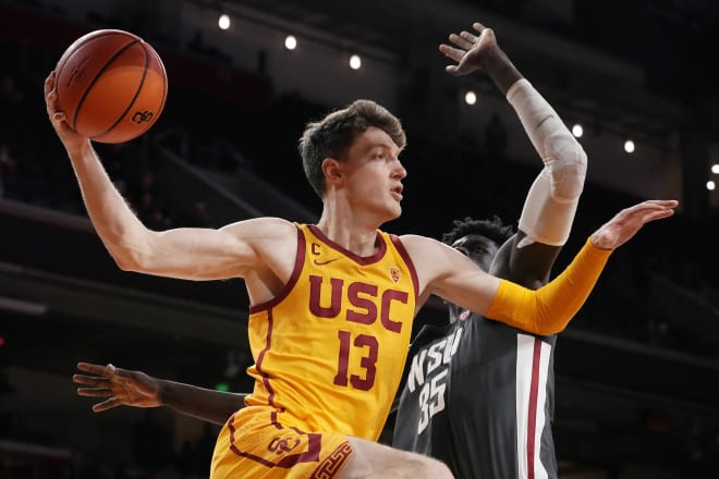 Drew Peterson scored 20 points Thursday night in USC's win over Washington State.