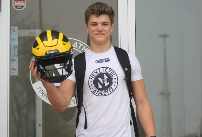 Rivals100 quarterback JJ McCarthy is committed to Michigan. 