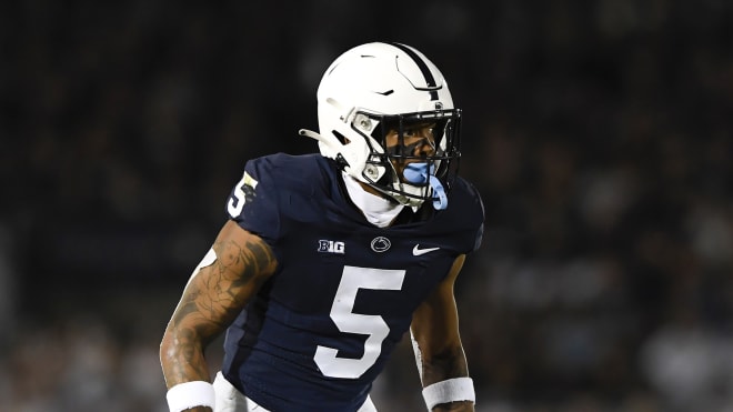 Penn State corner Tariq Castro-Fields has been exceptionally for the Nittany Lions this year through five games. AP photo