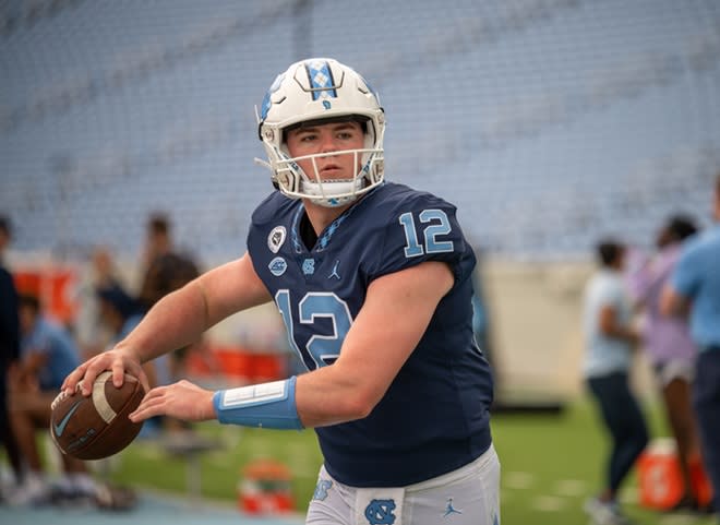 Tad Hudson's entery into the transfer portal means UNC must find another quarterback. 