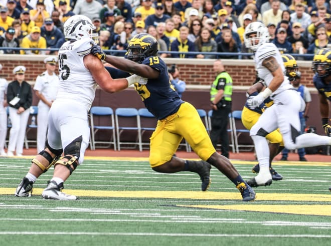 Paye started four games last year in place of Rashan Gary. 