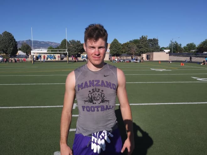 Manzano's Andrew Erickson could be one of the top WRs in Class 6A this season