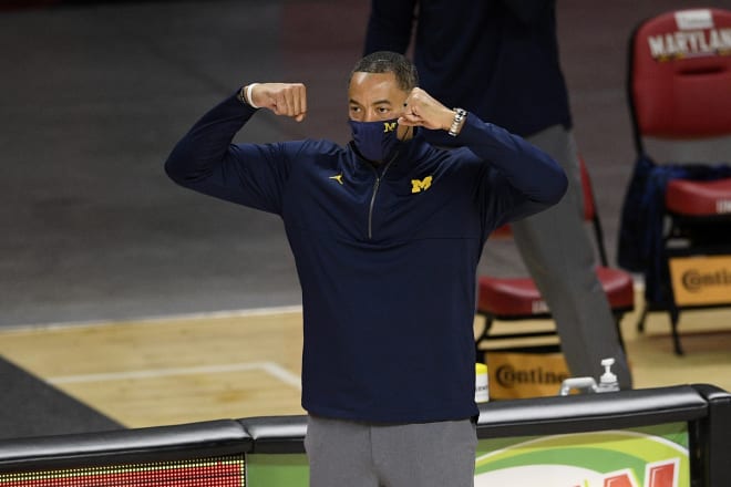 Michigan Wolverines basketball head coach Juwan Howard led his team to a Big Ten title in year two.