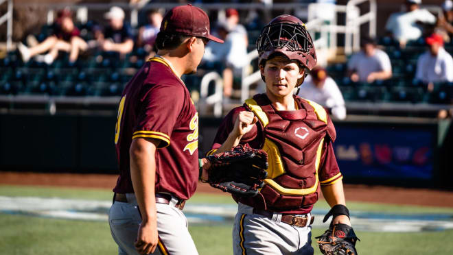 ASU Catcher Ryan Campos at Media Day (1/27/2023) 