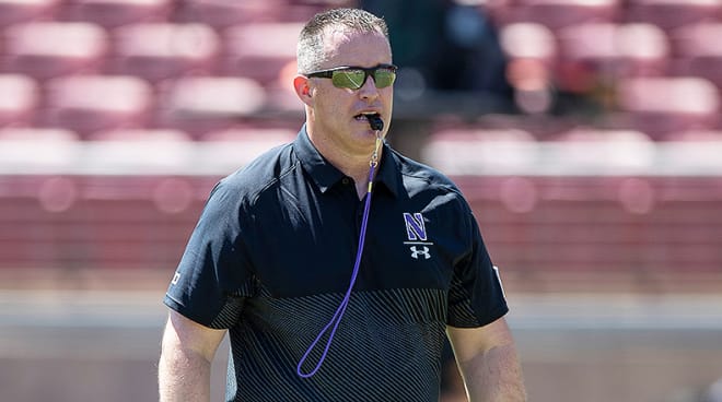 Pat Fitzgerald was suspended for two weeks without pay on July 7 as a result of an investigation into allegations of hazing.