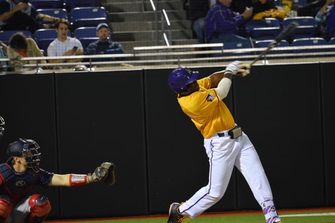 Two home runs from East Carolina's Dwanya Williams-Sutton highlighted the Pirates' Saturday win over Tulane.