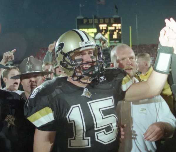The last time Purdue won four Big Ten games in a row was in October 2000, when Drew Brees was orchestrating a Rose Bowl season.