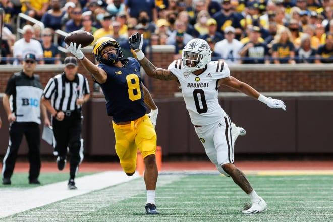 Michigan Wolverines football junior wideout Ronnie Bell 