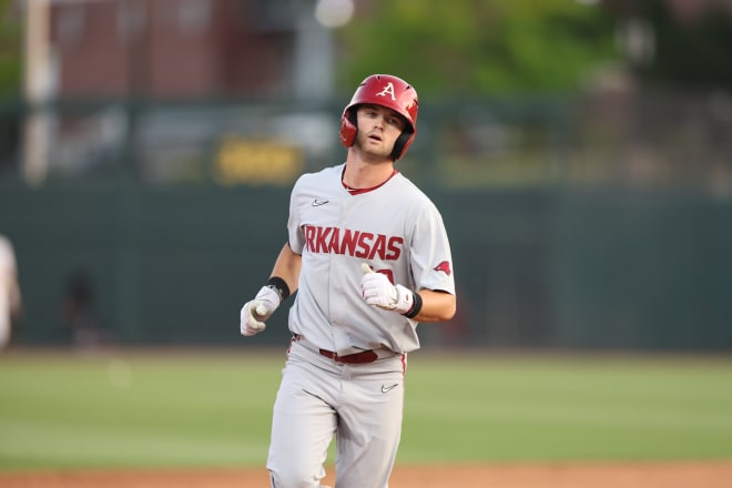 Sophomore 2B Peyton Stovall is primed to have a big season for the Diamond Hogs.