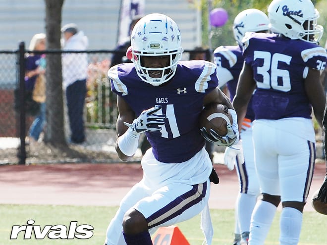Baltimore Mount St. Joseph wide receiver and Notre Dame target Dont’e Thornton Jr.