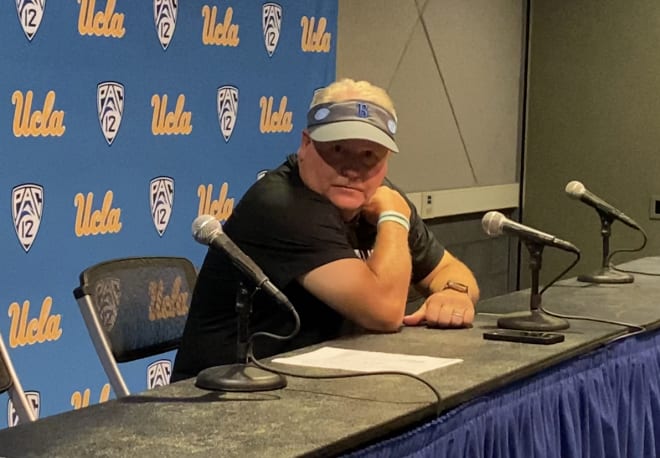 WATCH: UCLA Head Coach Chip Kelly, QB Dante Moore After Season-opening ...