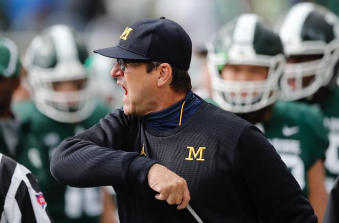Michigan Wolverines football coach Jim Harbaugh has been an advocate for playing this fall.