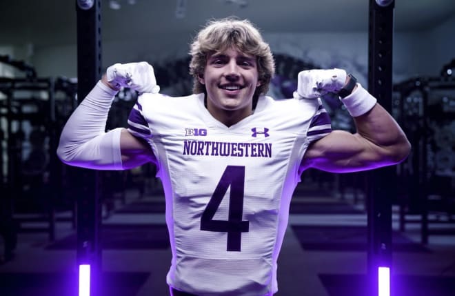 Brett Eskildsen took an official visit to Northwestern on June 2 and committed 20 days later.