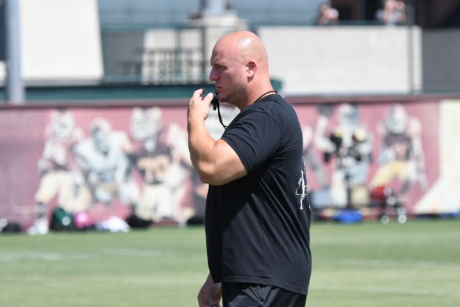 Aaron Ausmus, in his second stint as USC's head strength and conditioning coach, has made a quick impression on the Trojans.