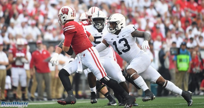 Penn State Nittany Lions football linebacker Ellis Brooks had a big-time performance against Wisconsin 