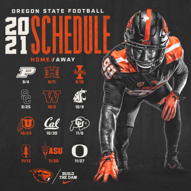 2022 Pac-12 Football Schedule Announced