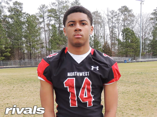 Greensboro (N.C.) Northwest Guilford High sophomore wide receiver Trenton Cloud has seven scholarship offers.