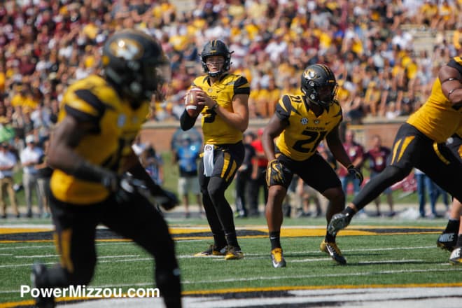 Drew Lock set two school records against Missouri State.