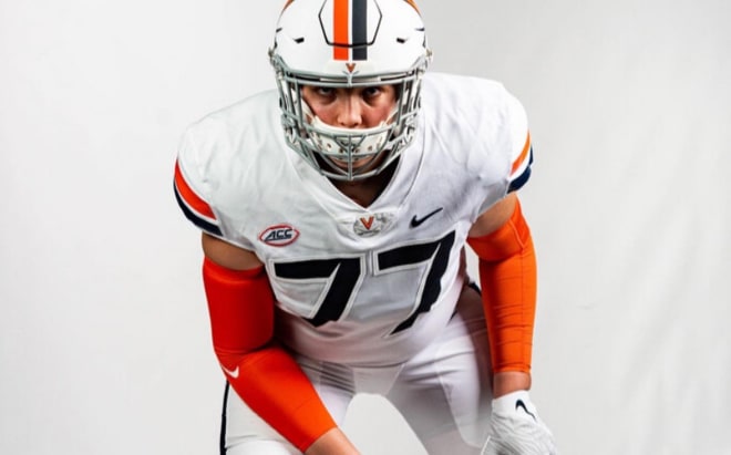 Pendleton (SC) offensive tackle Aidan Leigh has visited UVa twice since the new coaching staff has been in place.