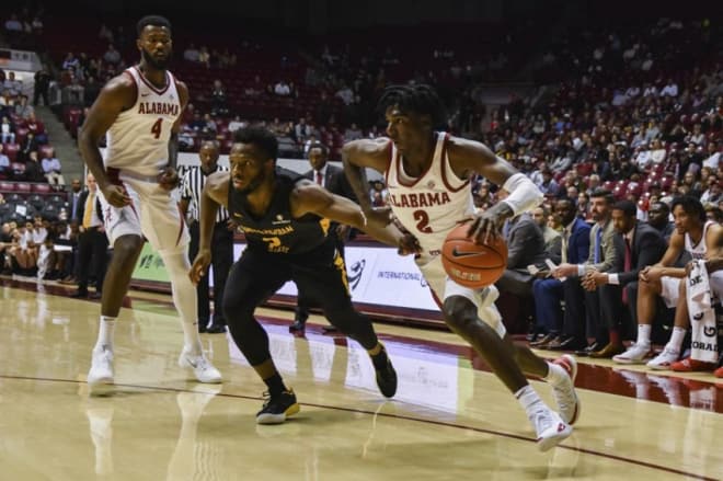 The Mountaineers led nearly 30 minutes into its game at Alabama on Sunday before the Tide pulled away.