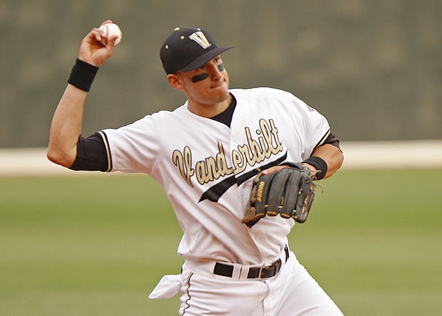 Ryan Flaherty starred at shortstop on the SEC championship team of 2007.