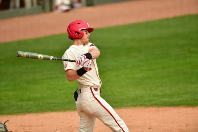 Matt Goodheart has a team-high 11 home runs for the Razorbacks so far this season.