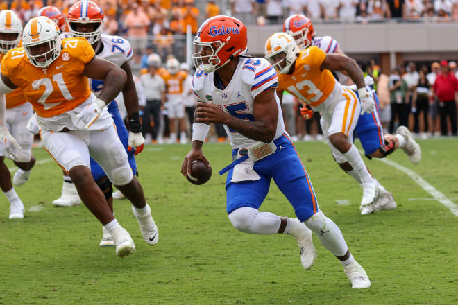 PFF Grades: Tennessee at Florida