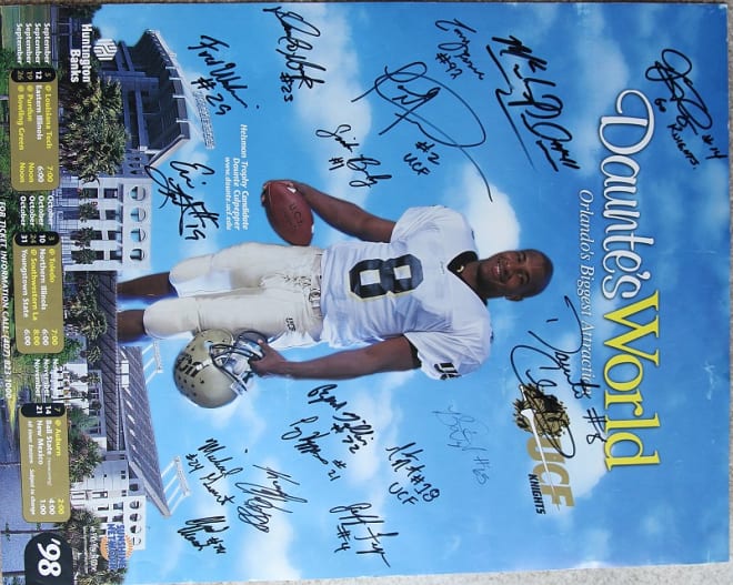 1998 UCF Football Poster UCFSports