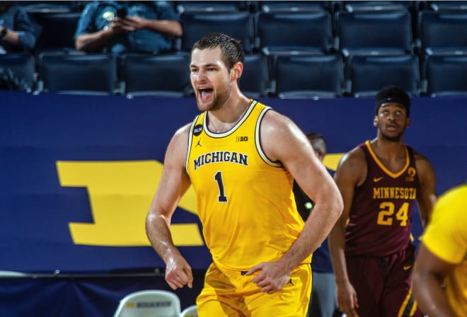 Michigan Wolverines basketball C Hunter Dickinson