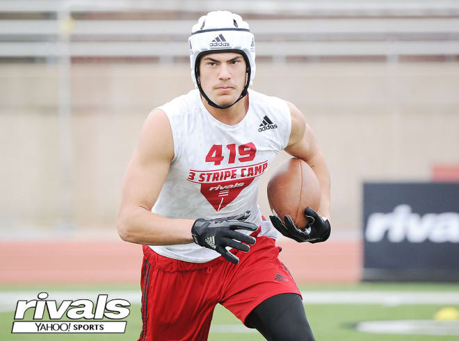 Jared Wiley visited Texas for the spring game and will be back for an official visit next weekend. 
