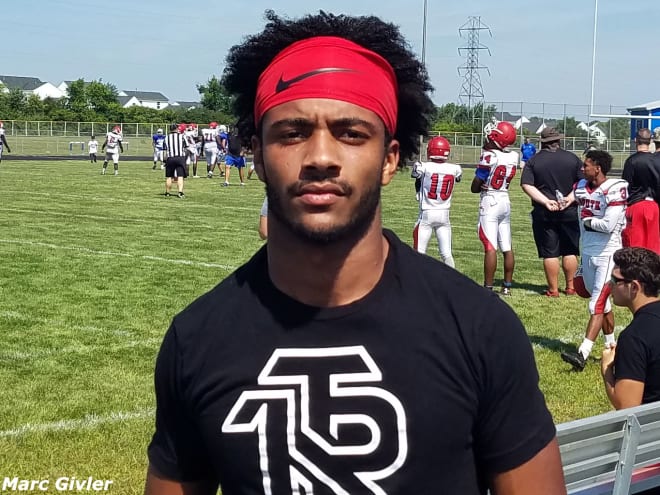 Ohio State commit Jaelen Gill dominated in his team's first scrimmage.