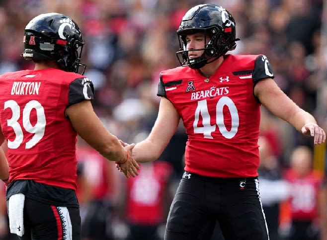 Ryan Coe made 16 of his last 17 field goal attempts this past fall playing for Cincinnati.