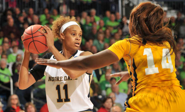 Sophomore Brianna Turner scored all 16 of her points against Stanford in the second half.