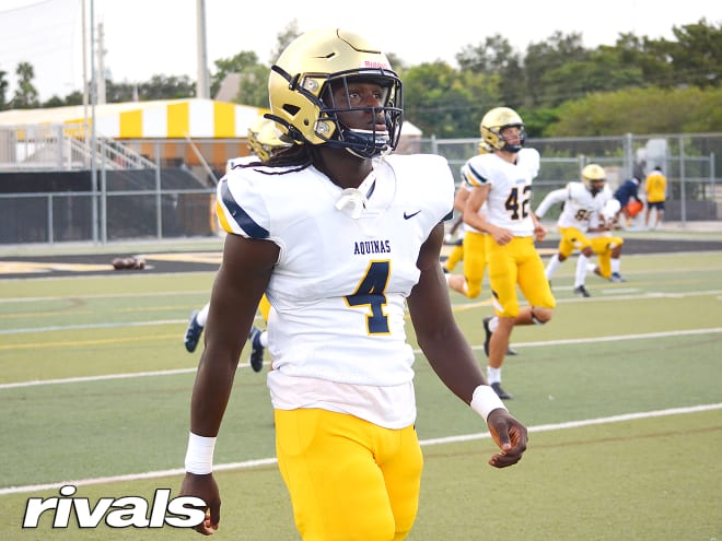 St. Thomas Aquinas receiver Camden Brown put on a show for FSU head coach Mike Norvell last weekend.