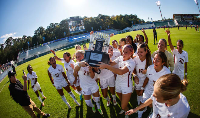 The success of the FSU soccer team was celebrated by McCullough and the BOT.
