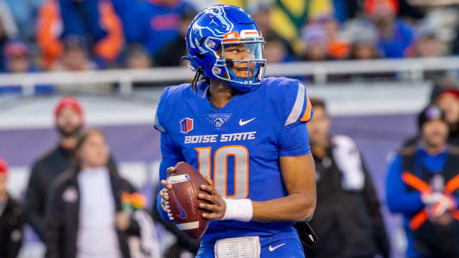 New Arkansas QB Taylen Green transferred in from Boise State.