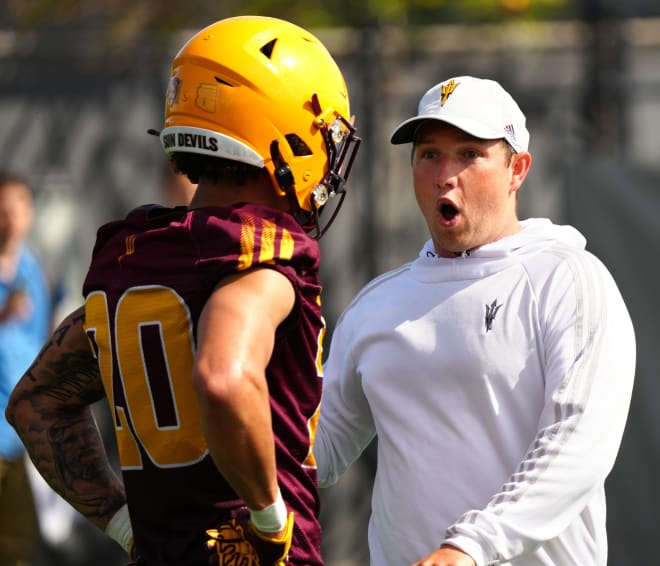 ASU head coach Kenny Dillingham (Patrick Breen/The Republic / USA TODAY NETWORK)