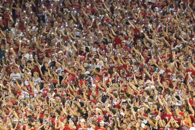 Wisconsin's Camp Randall Stadium is always a happening place.