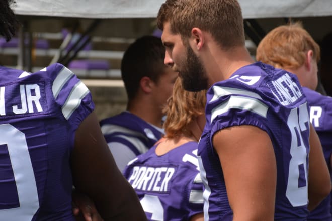 Kansas State junior tight end Nick Lenners.