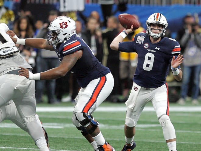 Stidham completed 28-of-43 passes for 331 yards with 1 TD and 2 INT's in the Peach Bowl.