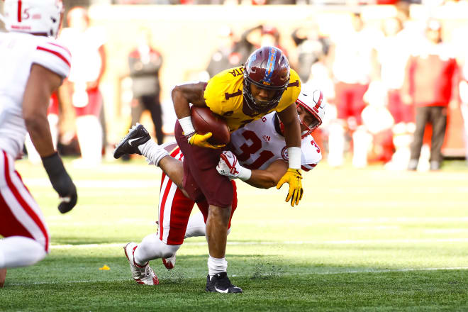 Minnesota ran for over 500 yards in a game for the first time since 2005 on Saturday. 